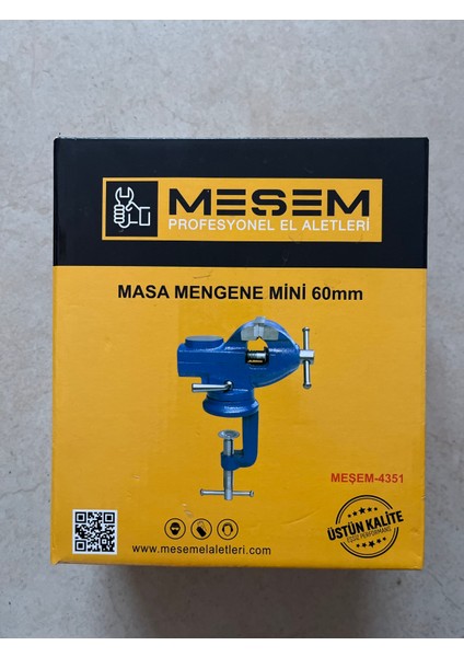 Mühendisler Meşem Mini Mengene 60MM