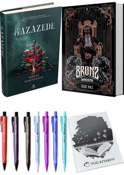 Bronz 2 İmparator ve Kazazede 2 (Ciltli) 2'li Set - Kalem