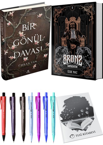 Bronz 2 İmparator ve Bir Gönül Davası (Ciltli) 2'li Set - Kalem