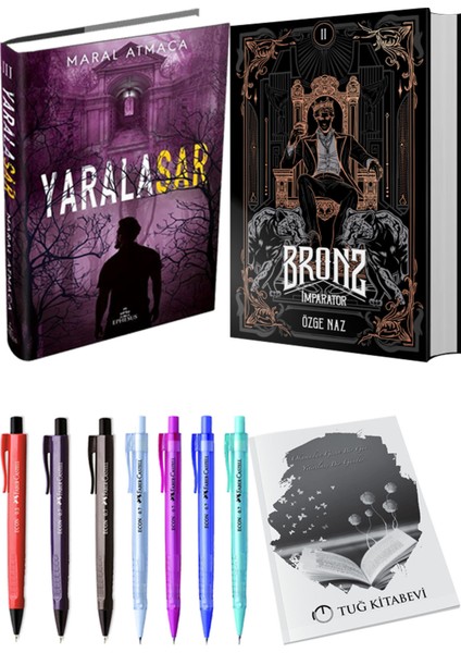Bronz 2 İmparator ve Yaralasar 3 (Ciltli) 2'li Set - Kalem