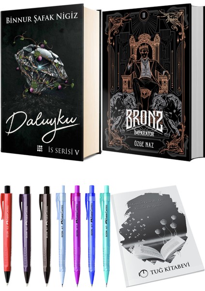 Bronz 2 İmparator ve İs Serisi 5 Daluyku (Ciltli) 2'li Set - Kalem