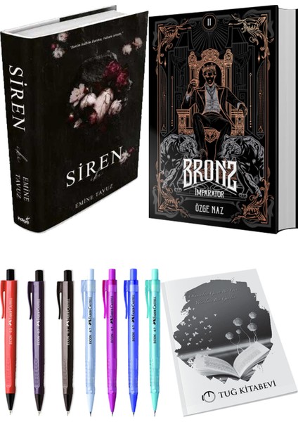 Bronz 2 İmparator ve Siren İki (Ciltli) 2'li Set - Kalem