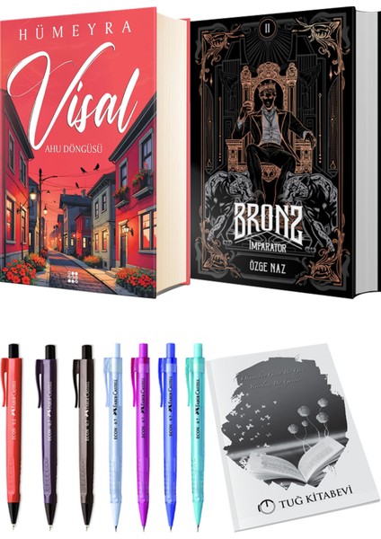 Bronz 2 İmparator ve Visal Ahu Döngüsü (Ciltli) 2'li Set - Kalem
