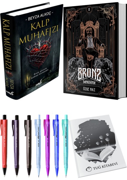 Bronz 2 İmparator ve Kalp Muhafızı 1 (Ciltli) 2'li Set - Kalem