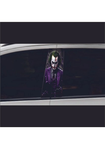 Reklam Araç Kapı Direk Kaplama Folyosu Joker (Sağ Sol Takım) (2 Adet) - 22X50 cm