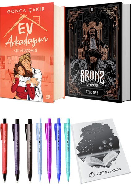 Bronz 2 İmparator ve Ev Arkadaşım Aşk Anatomisi (Ciltli) 2'li Set - Kalem