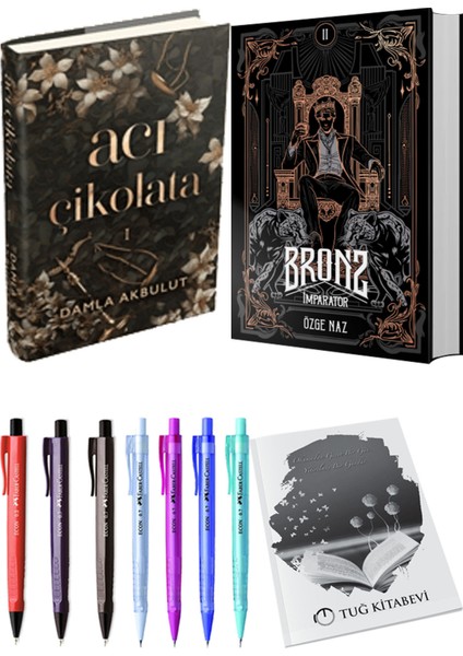 Bronz 2 İmparator ve Acı Çikolata (Ciltli) 2'li Set - Kalem
