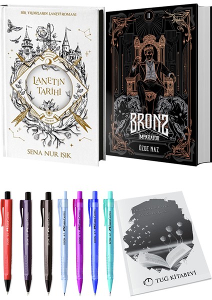 Bronz 2 İmparator ve Lanetin Tarihi (Ciltli) 2'li Set - Kalem