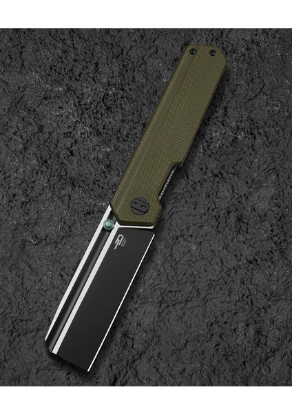 Tardıs G10 Sap: 3,15'' Siyah Dlc+Saten D2 Çakı Liner Kilitli BG54C