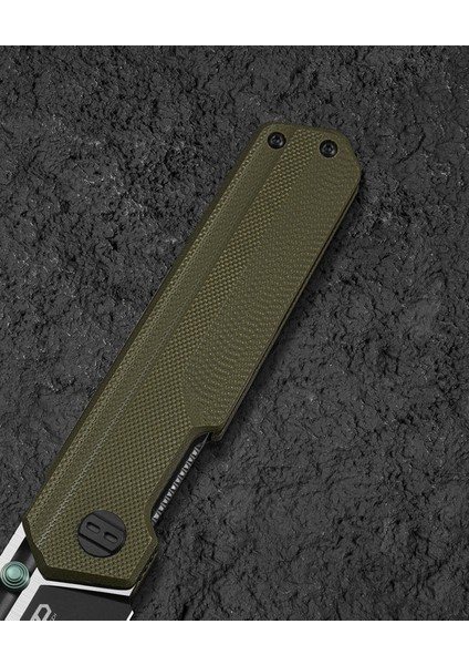Tardıs G10 Sap: 3,15'' Siyah Dlc+Saten D2 Çakı Liner Kilitli BG54C modelleri