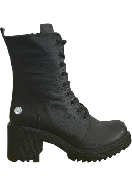 D24KB-1960-LX Kadın Casual Deri Bot (Kış 24)