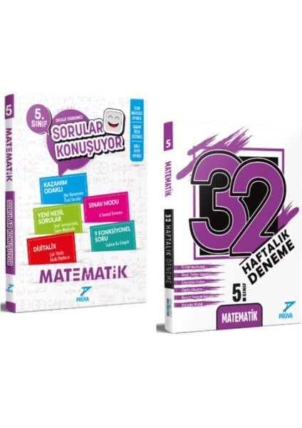 5.Sınıf / Matematik Sorular Konuşuyor / 32 Hafta Matematik Deneme