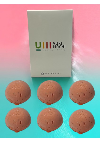 Yuki Mochi Frambuazlı Dango (6 Adet)