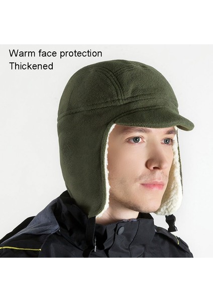 Kulak Korumalı Kalın Yumuşak Saçaklı Şapka (Yurt Dışından) fırsatları