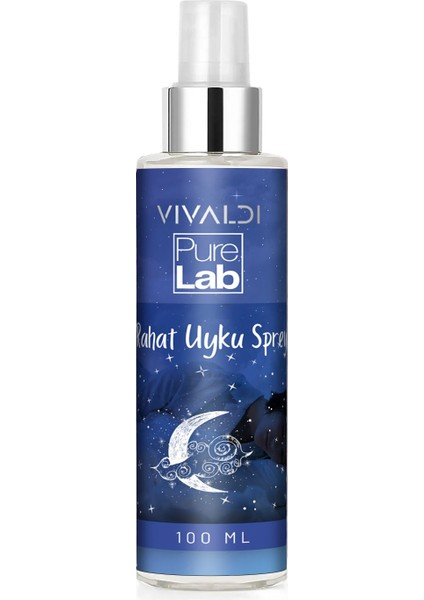 Vivaldi Platinium Purelab Derin Uyku ve Rahatlatıcı Yastık Spreyi %100 Naturel 100ML