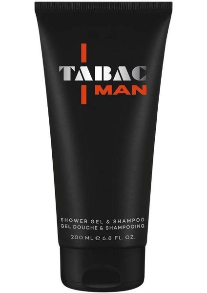 Man Shower Gel & Shampoo 200 ml Erkek Duş Jeli ve Şampuanı