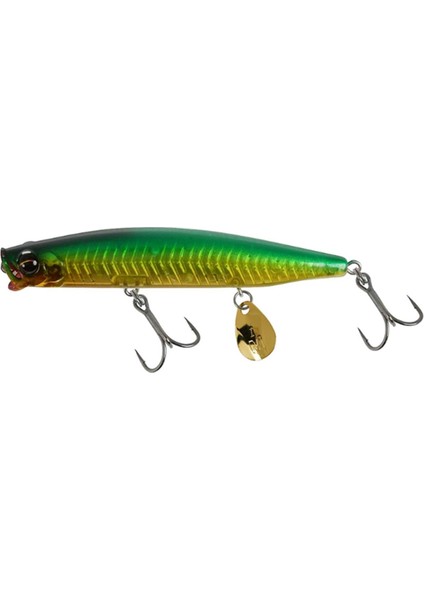 Vertebrata Sinking Pencil 72 Mm. 10 Gr. Color : Green Gold
