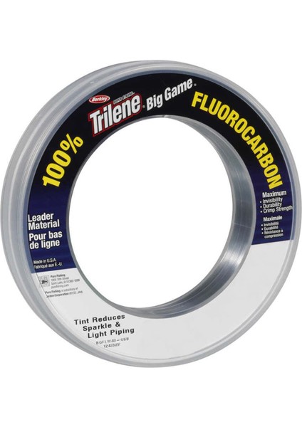 Trilene Fluorocarbon Leader Misina 60LB - 0,81MM