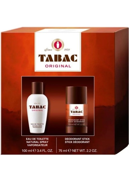 Edt 100 ml + Deodorant Stick 75 ml Erkek Parfüm Seti