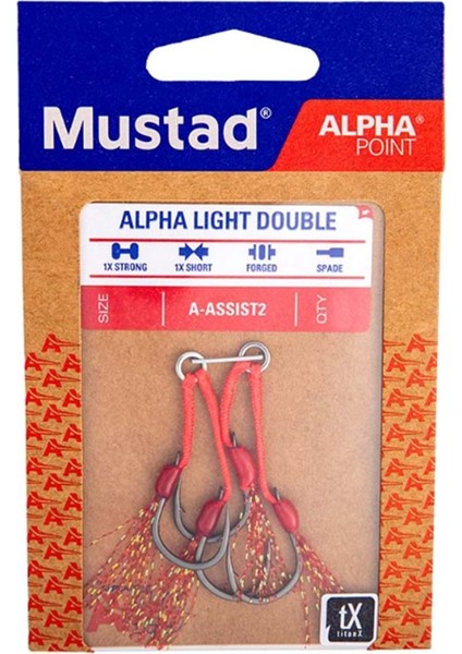 Alpha Point Alpha Light Double Asist Olta Iğnesi A-Assıst2