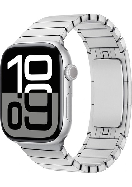 Apple Watch 10 46MM Krd-35 Çizgi Tasarım Metal Kordon fiyatları
