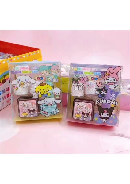 Sanrio Karakterleri Kuromi ve Arkadaşları Little Twins Star Damga Mühür fırsatları