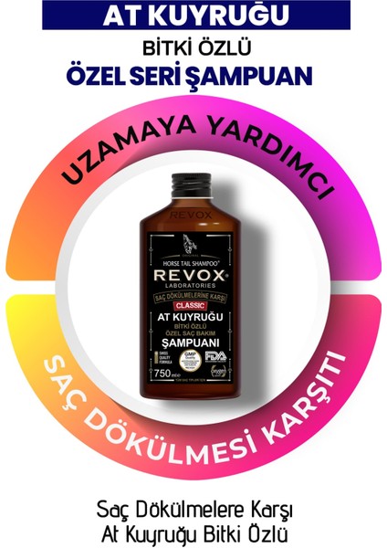 At Kuyruğu Şampuanı 750 ml x 2 Adet