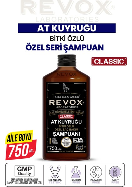 At Kuyruğu Bitki Özlü Saç Bakım Şampuanı 750 ml