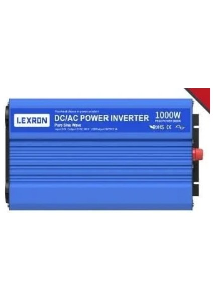 12 Volt 1000 Watt 1 Kw Tam Sınus Inverter - Invertor