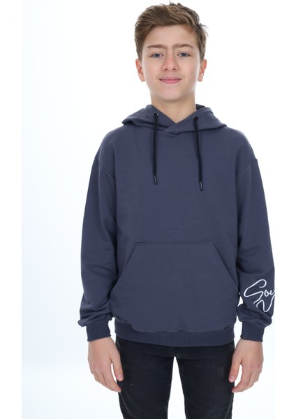 Erkek Çocuk Baskılı Sweatshirt