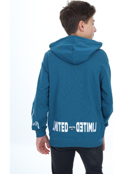 Erkek Çocuk Baskılı Sweatshirt