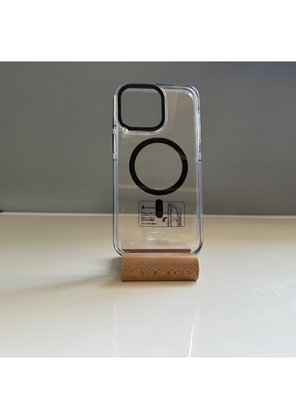 Apple iPhone 15 Pro Max Premium Skyarmor Kılıf Standlı C Premium Magsafe Wireless Şarj Özellikli Kılıf fiyatları