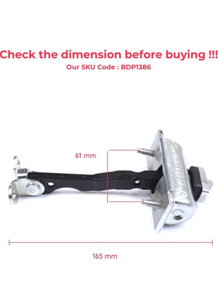 BDP1386 Ford Cargo Kamyon Çekici Serisi 2012-2021 CC46E23500AC Için Sağ Veya Sol Kapı Gergisi modelleri