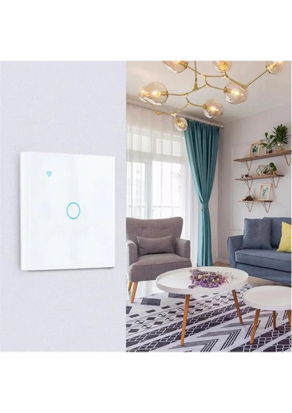 Wifi Akıllı Tek Kanal Dokunmatik Anahtar