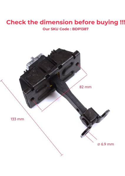 BDP1387 Mercedes Vito Viano V Class Mixto Eqv W639 W447 2003-ON Için Ön Sağ Veya Sol Kapı Gergisi modelleri
