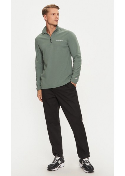 Yarım Fermuarlı Yumuşak Dokuma Mikro Polar Sweatshirt Erkek 216695