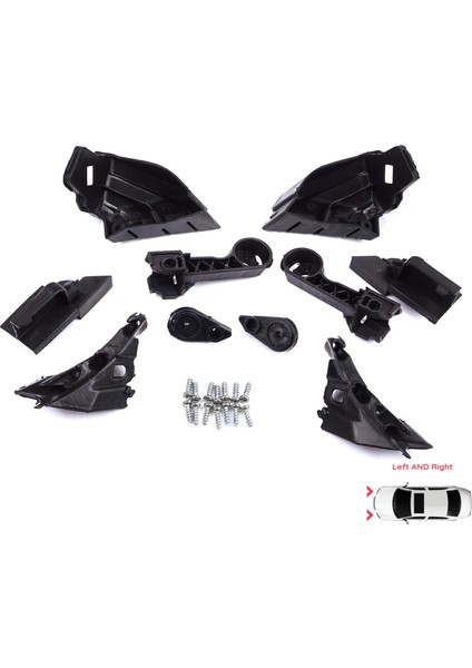 BHL573 Opel Astra J Mk4 P10 2009-2015 4/5 Kapı Gtc 2011-2018 13335737 Için Sağ Sol Ön Far Ayak Tamir Seti fiyatları