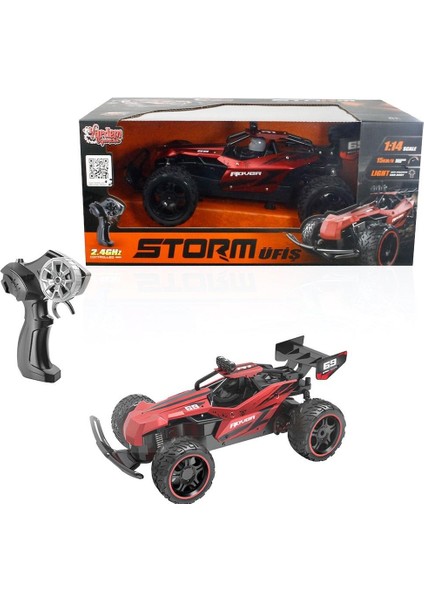 666-832 1:14 Scale 2.4 Ghz Storm 15 Km Hız Uzaktan Kumandalı Araba 38 cm