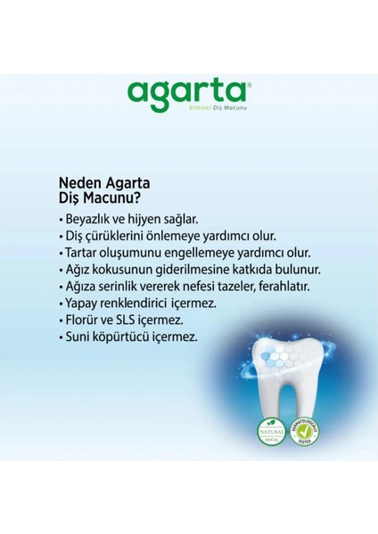 Doğal Diş Macunları(Misvak 100 ml + Karbon 100 ml)