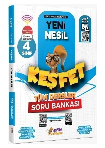 Günay Yayınları 4. Sınıf Tüm Dersler Yeni Nesil Keşfet Soru Bankası