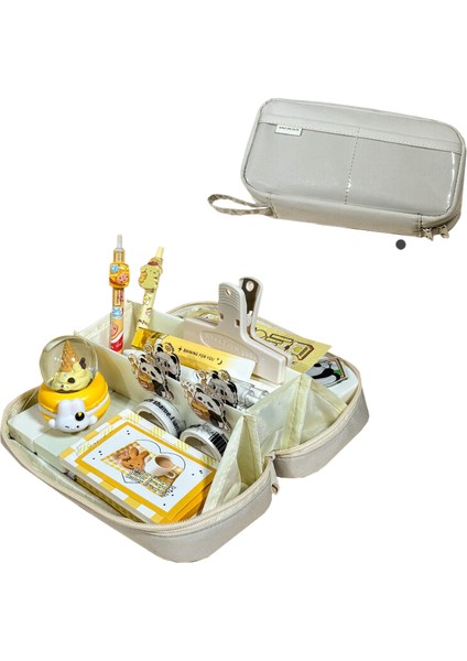 Kalem Çantası, Gösterişli, Büyük Kapasiteli Öğrenci Kalem Kutusu (Yurt Dışından)