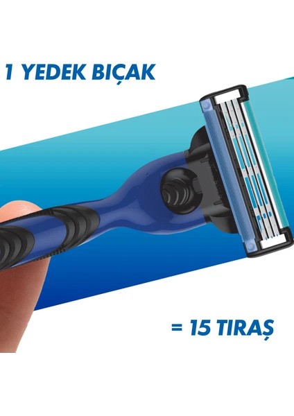 Mach 3 Sport Tıraş Bıçağı 15'li Yedek