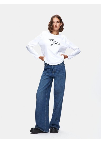 JOLIE KADIN BASKILI BASIC