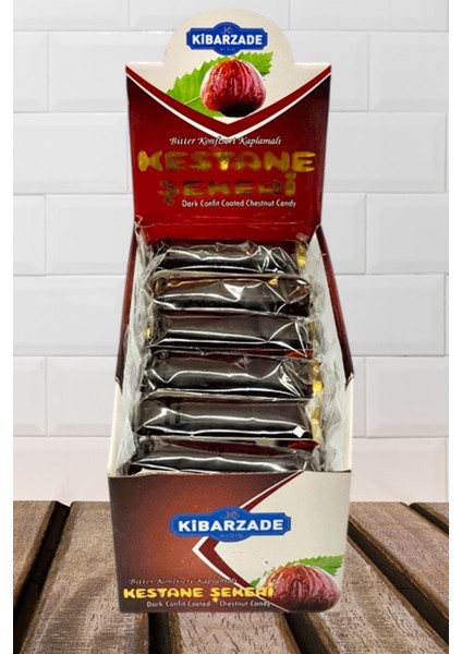 Çikolatalı Kestane Şekeri 35gr 24'lü Paket