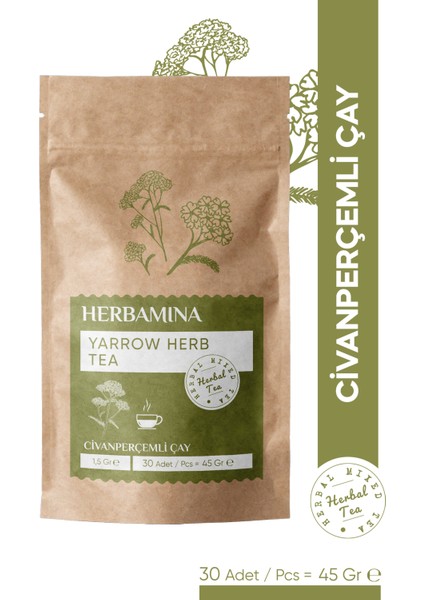 Yarrow Herb Tea 1,5 gr x 30 - 45 gr