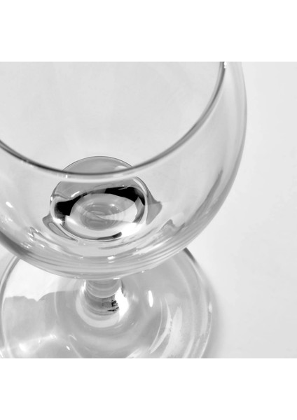 Ikea Änkeblomster Şarap Kadehi, Cam, 25 cl