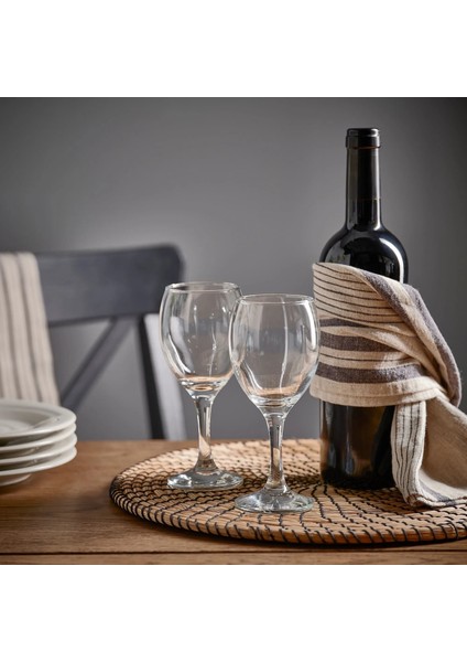 Ikea Änkeblomster Şarap Kadehi, Cam, 25 cl