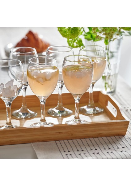 Ikea Änkeblomster Şarap Kadehi, Cam, 25 cl