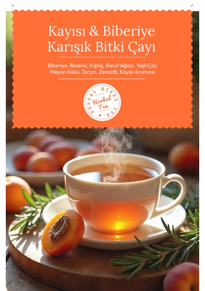 Apricot & Rosemary Tea 1,5 gr x 30 - 45 gr