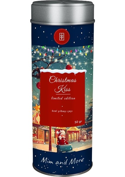 Christmas Kiss Tea 2024 - Çikolatalı Marshmallow Aromalı Yılbaşı Çayı 50 gr